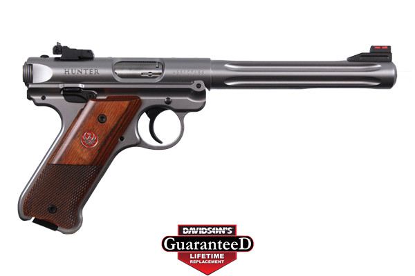 RUGER MARK IV HUNTER .22LR 6.88" FLUTED BULL AS S/S WD - for sale