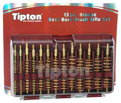 TIPTON BORE BRUSH 13 PIECE RIFLE SET - for sale