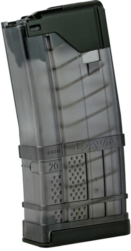 LANCER MAGAZINE L5AWM AR-15 .300BLK 20RD TRANSLUCENT SMOKE - for sale