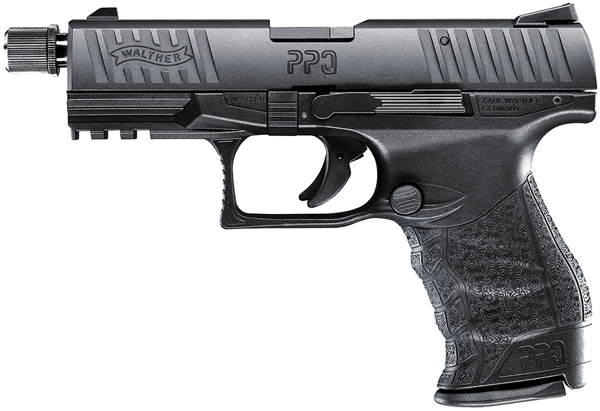 WALTHER PPQ M2 TACTICAL .22LR 4.6" AS 12-SHOT BLACK POLYMER - for sale