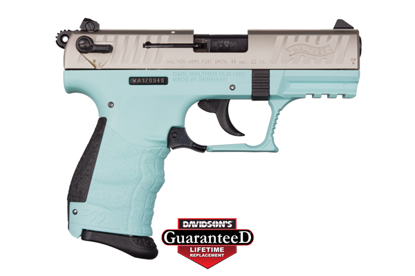 WAL P22 22LR 3.4" 10RD ANGEL BLUE CA - for sale