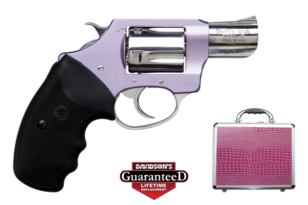CHARTER ARMS CHIC LADY .38SPL 2" LAVENDER/HIGH POLISH W/CAS - for sale