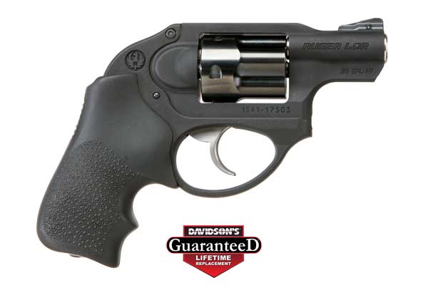 RUGER LCR .38SPL+P 1.875" FS 5-SHOT BLUED HOGUE TAMER GRIP - for sale