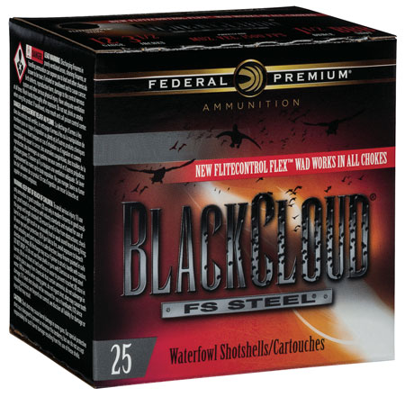 FED BLK CLOUD 12GA 3.5" #4 25/250 - for sale