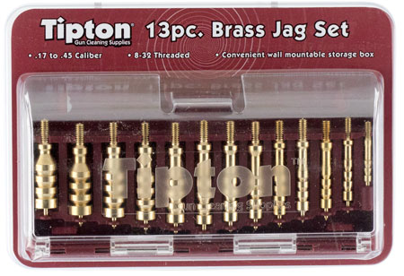 TIPTON 13-PC SOLID BRASS JAG SET - for sale