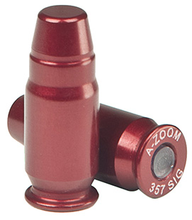 A-ZOOM METAL SNAP CAP .357SIG 5-PACK - for sale