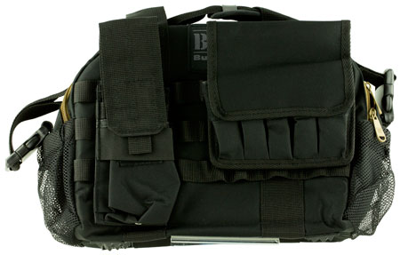 BULLDOG TACTICAL RANGE BAG W/ MOLLE MAG POUCHES BLACK - for sale