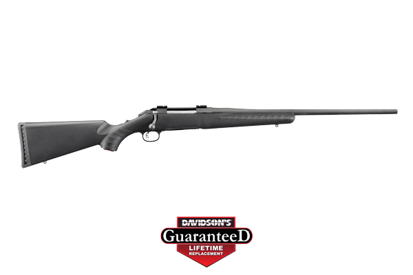 RUGER AMERICAN 7MM-08 22" BLK 4RD - for sale