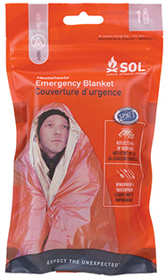 ARB SOL EMERGENCY BLANKET 2.9 OZ, 60"X84" MADE IN USA - for sale