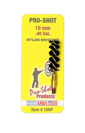 pro-shot - Bore Brush - BORE BRUSH PISTOL .40/10MM NYLON for sale