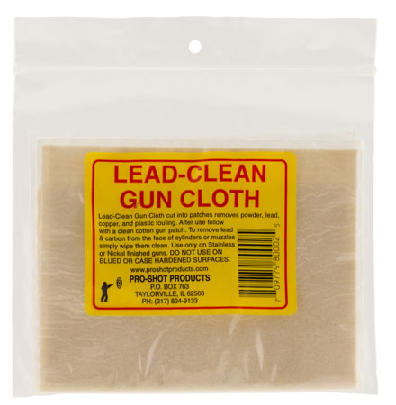 pro-shot - Lead Clean - LEAD-CLEAN GUN CLOTH for sale