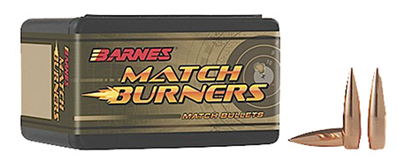 barnes bullets - Match Burners - 22 Caliber - BULLETS 22CAL MB BOAT TAIL 85GR 100RD/BX for sale