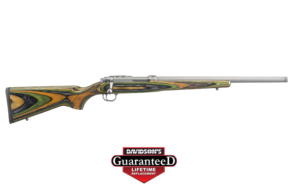 RUGER 77/17 17HORN 18.5" 6RD STS/GRN - for sale