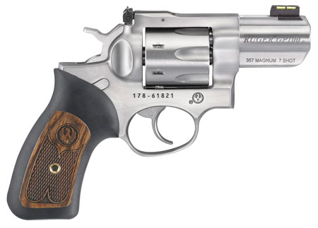 RUGER GP100 357MAG 2.5" STN 7RD AS - for sale