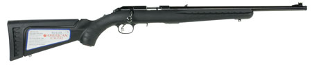 RUGER AMERICAN .22LR 10-SHOT 18" MATTE BLACK THREADED BBL - for sale