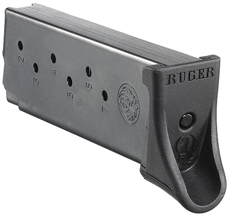 MAG RUGER LC9/EC9S 9MM 7RD BL W/EXT - for sale