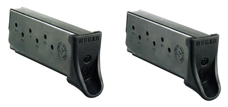 MAG RUGER LC9/EC9S 7RD BL W/EXT 2PK - for sale