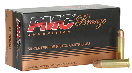 PMC 38 SPECIAL 132GR FMJ-RN 50RD 20BX/CS - for sale