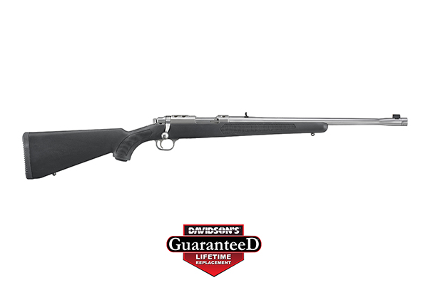 RUGER 77/44 44MAG 18.5" SS SYN TB - for sale