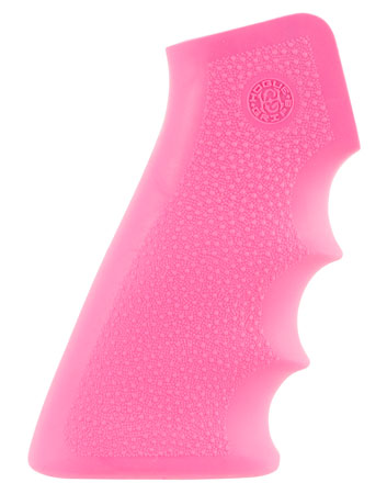 HOGUE AR-15 RUBBER GRIP HANDLE PINK - for sale