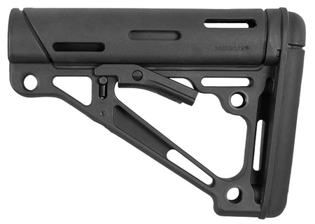 HOGUE AR-15 COLLAPSIBLE STOCK BLACK RUBBER COMMERCIAL - for sale