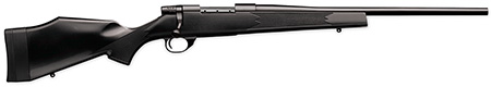WEATHERBY VANGUARD SYNTHETIC COMPACT 243WIN 20" BLUED/BLK< - for sale