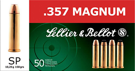 S&B 357MAG 158GR SP 50/1000 - for sale