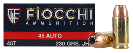 FIOCCHI 45ACP 230GR JHP 50/500 - for sale