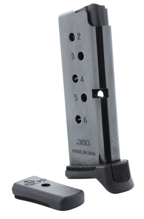 c-products - Replacement Magazine - .380 Auto - RUGER LCP/LCP2 380ACP BL 6RD MAG for sale