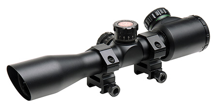 TRUGLO XTREME 4X32 MDOT IR RINGS BLK - for sale