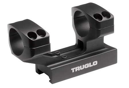 TRUGLO 1-PIECE PICATINNY RISER SCOPE MOUNT 1"HEIGHT 1" RINGS - for sale