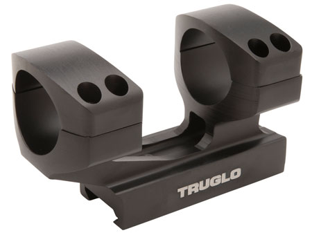 TRUGLO 1-PIECE PICATINNY RISER SCOPE MOUNT 1"HEIGHT 30MM RNGS - for sale