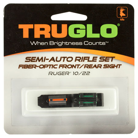 TRUGLO SIGHT SET FOR RUGER 10/22 RIFLES - for sale