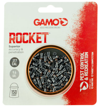 GAMO .177 ROCKET PELLET 9.6 GRAINS 150-PACK - for sale