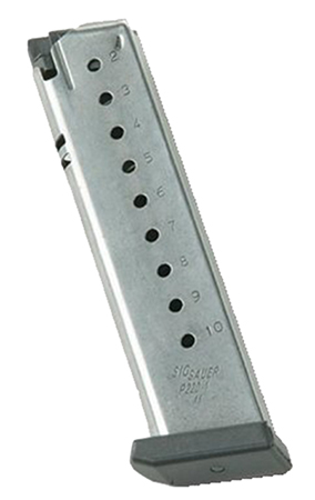 sigarms - P220 - .45 ACP|Auto - P220 45ACP SS 10RD MAGAZINE W/SLEEVE for sale