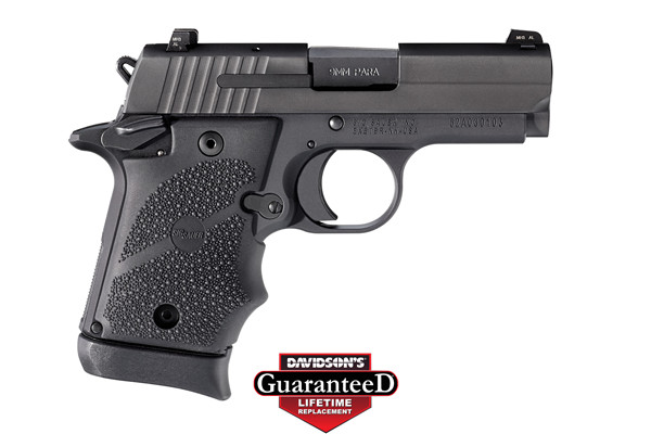 SIG P938M 9MM 7RD 3" BLK RBR NS MA - for sale