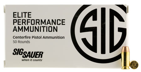 SIG AMMO 40SW 165GR JHP 50/500 - for sale