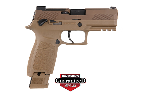 SIG P320 M18 9MM 3.9" NITE SGT DP PRO PLATE 17RD/21RD COYOTE - for sale