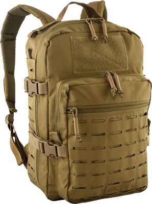 RED ROCK TRANSPORTER DAY PACK W/LASER-CUT MOLLE WEBB COYOTE - for sale