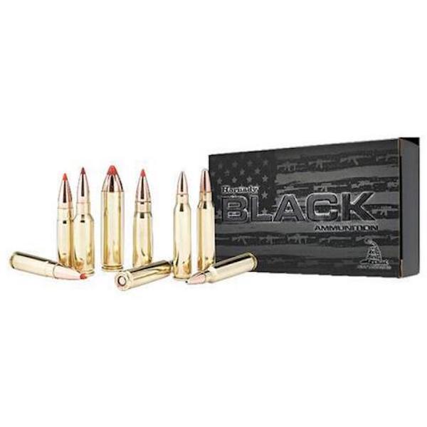 Hornady - Black - .223 Remington - AMMO MATCH BLACK 223 REM 75GR BTHP 20/BX for sale