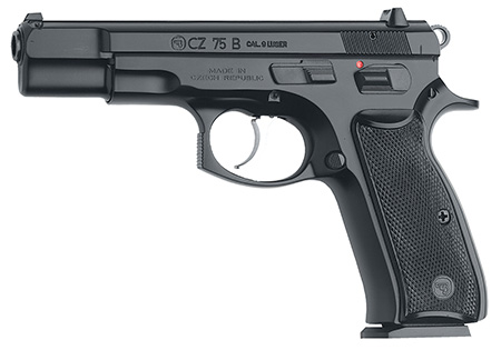 CZ 75B 9MM 4.6" BLK 16RD - for sale