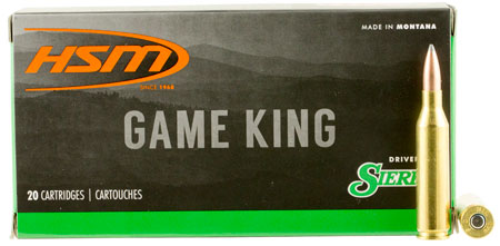 HSM 243 WIN 100GR GAME KING 20RD 25BX/CS - for sale