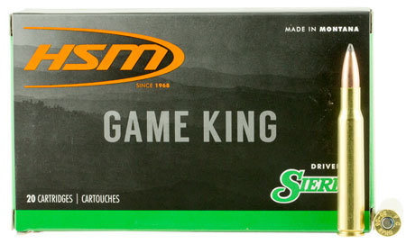 HSM 25-06 REM 117GR GAME KING 20RD 20BX/CS - for sale
