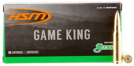HSM 308 WIN 150GR GAME KING 20RD 25BX/CS - for sale