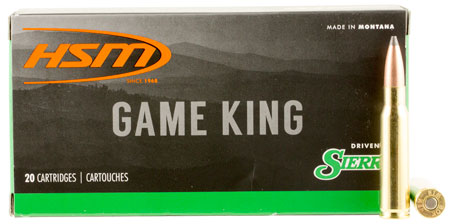 HSM 308 WIN 165GR GAME KING 20RD 25BX/CS - for sale