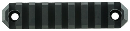 GROVTEC RAIL SECTION M-LOK 3.8" 9 SLOT ALUMINUM BLACK - for sale