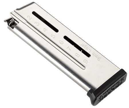 WILSON MAGAZINE 1911 9MM 9RD COMPACT STAINLESS STEEL - for sale