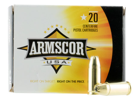 ARMSCOR AMMO 9MM 124GR JHP 20/25 - for sale