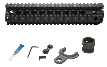 BCM RAIL PICATINNY FREE FLOAT 10" BLACK FITS AR-15 - for sale