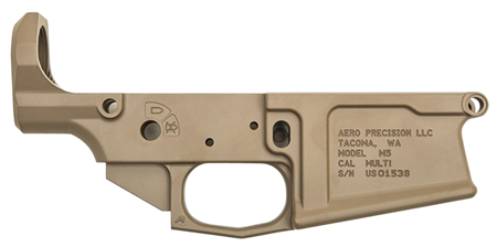 AEROPRECISION M5 STRIPPED LOWER RECEIVER AR-308 FDE - for sale